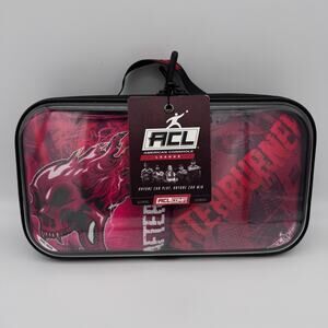 ACL Afterburner Cornhole Bag Set Full Size 4 Pack Carry Case Red ACL COMP NEW
